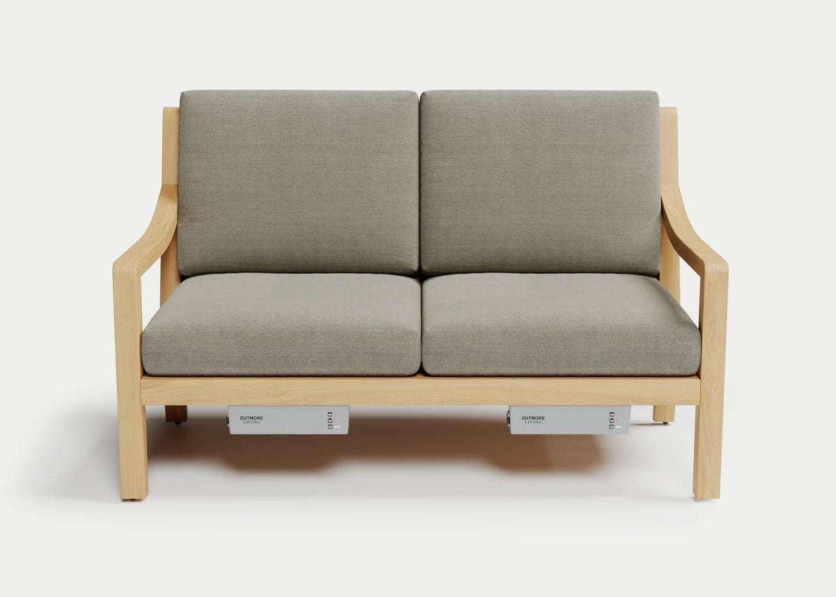 Solerno Heated Loveseat