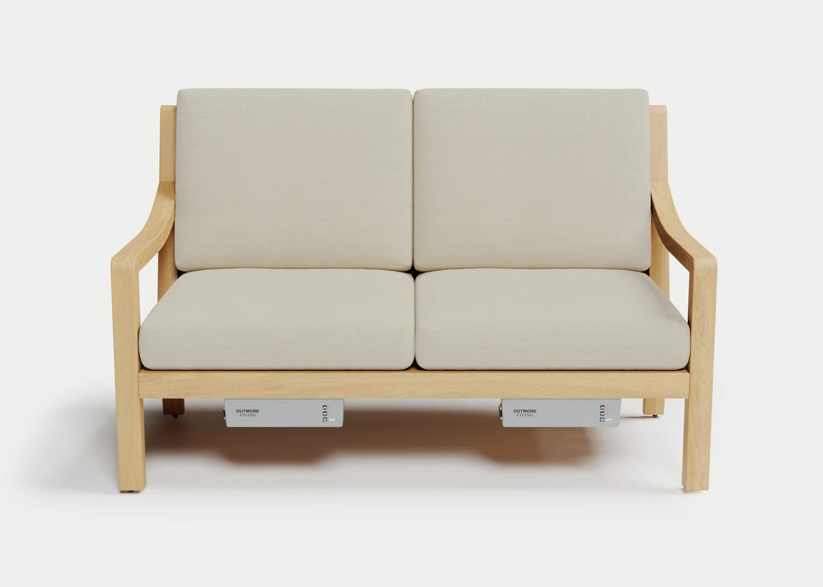 Solerno Heated Loveseat