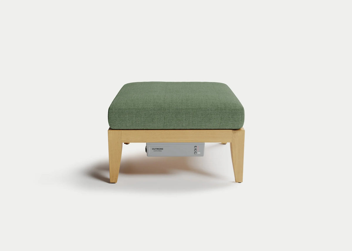 Solerno Heated Ottoman