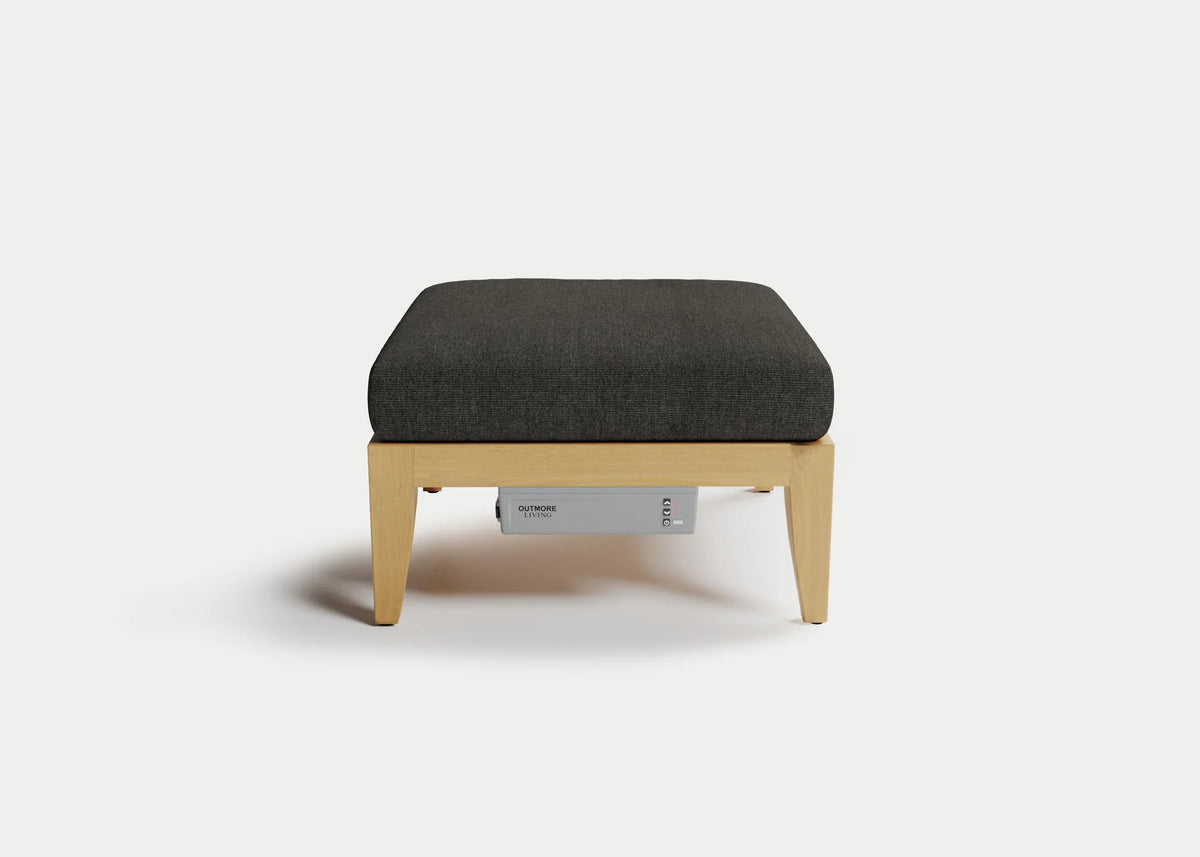 Solerno Heated Ottoman