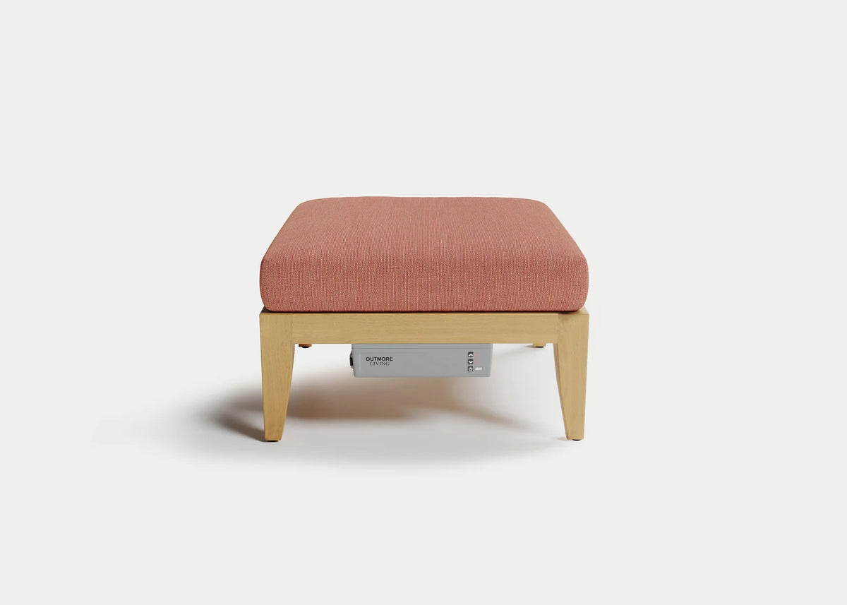 Solerno Heated Ottoman