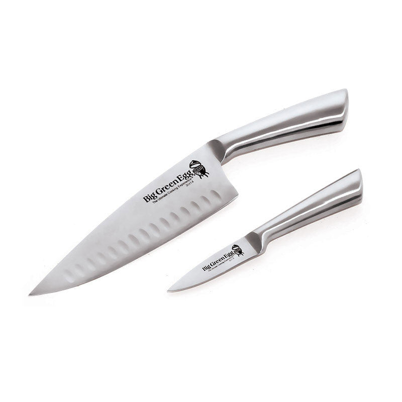 Big Green Egg Stainless Steel Knife 2 Piece Set