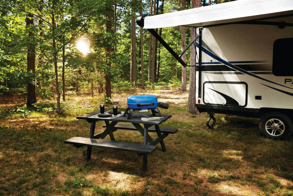 Napoleon TravelQ™ 240 Portable Gas Grill, Propane, Blue