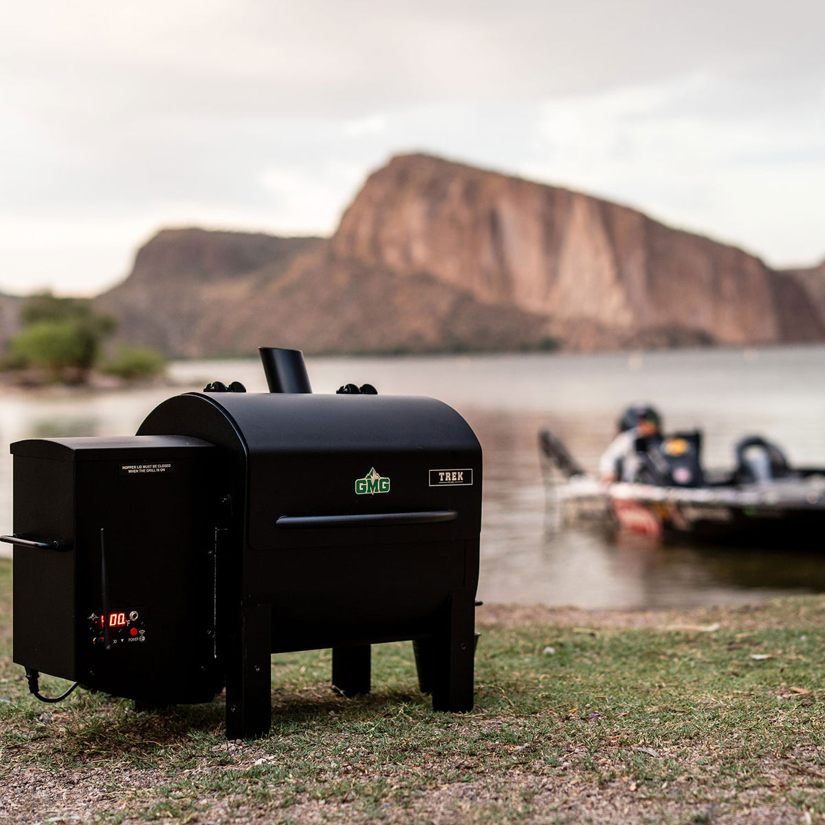 GMG Trek Prime 2.0 Grill - Trek 2.0 Wi-Fi Enabled Portable Grill