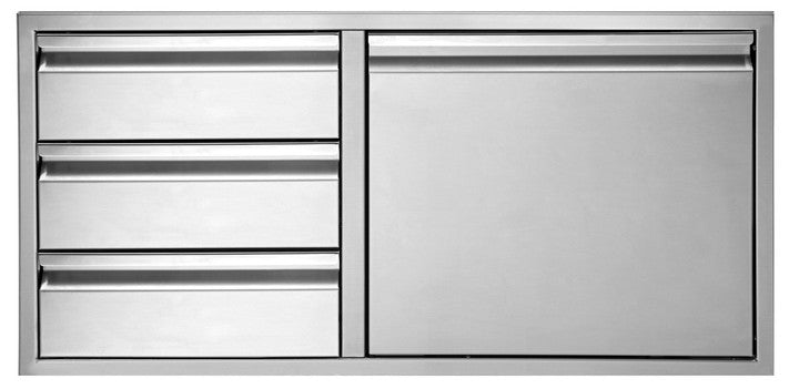 Twin Eagles 3-Drawer-Door Combo