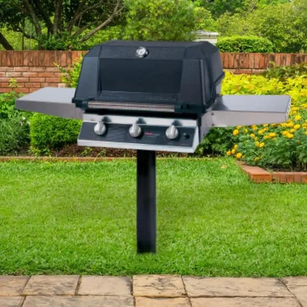 MHP Hybrid Series WHRG4DD Gas Grill with Drop Down Shelves