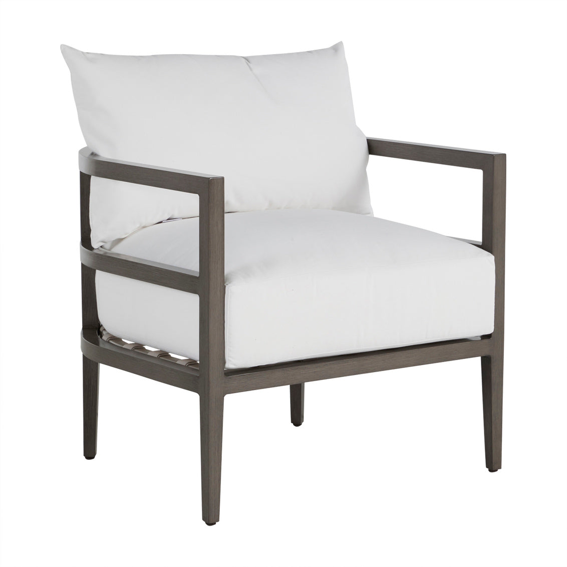 Santa Barbara Aluminum Lounge Chair with Cushion