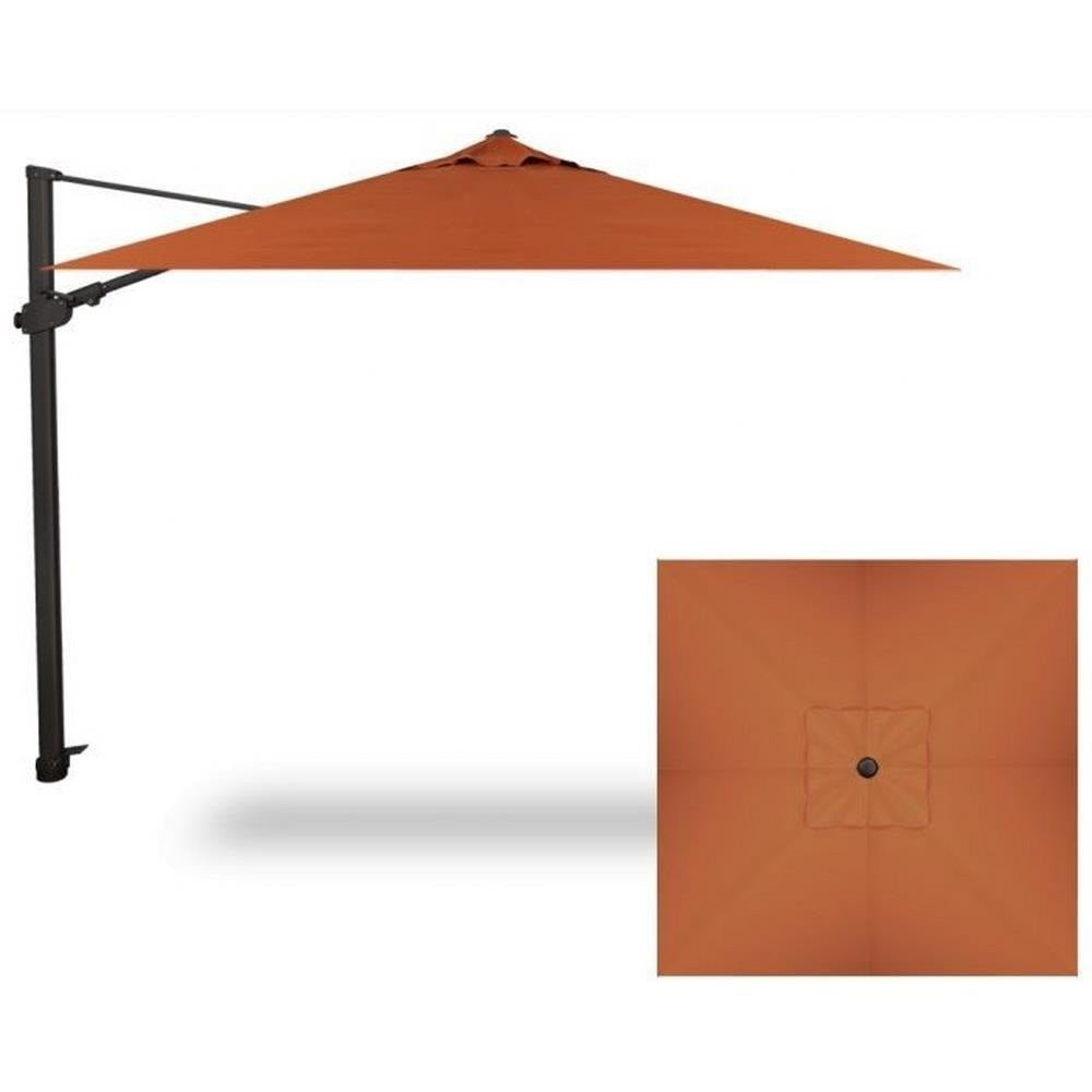 Treasure Garden 10' AG25TSQR Square Cantilever Umbrella