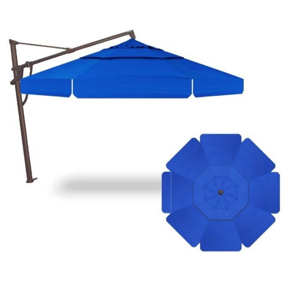 Treasure Garden 11&#39; AKZP Plus Cantilever Umbrella