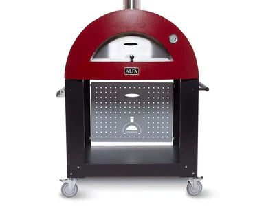 Alfa Oven Base for 3 Pizze - Wrinkle Black