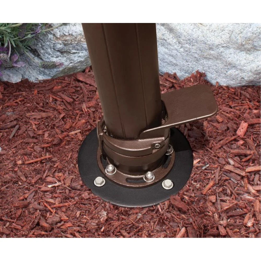 Treasure Garden In-Ground Mount Kit for Cantilever Umbrellas