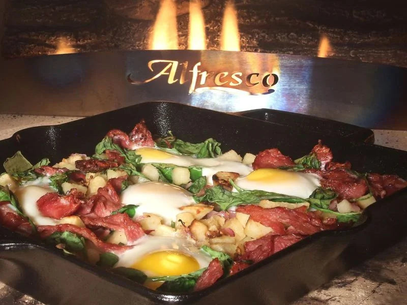 Alfresco 30-Inch Countertop Gas Outdoor Pizza Oven Plus