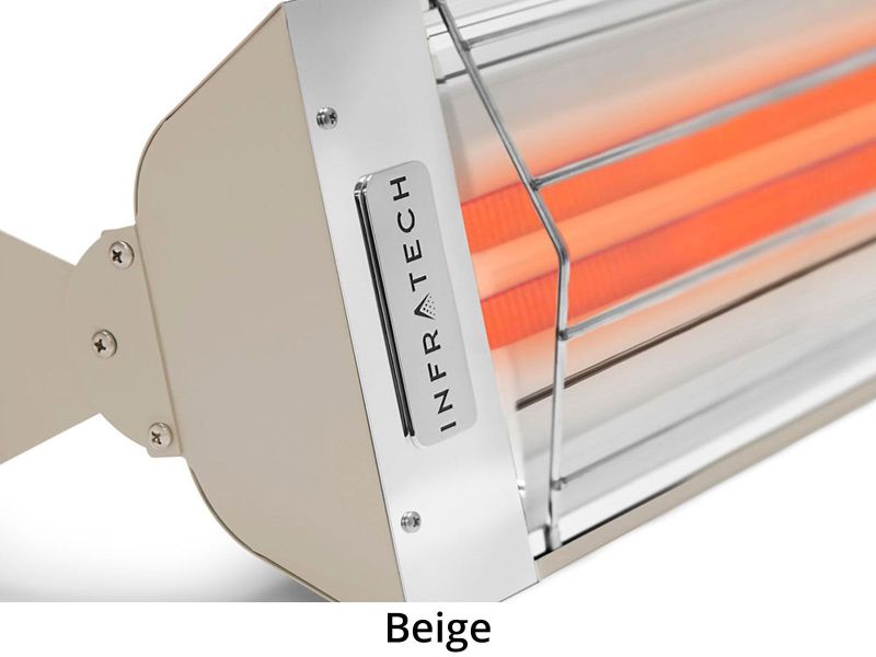 Infratech WD-series Dual Element Electric Heater 4000 Watts, 39&quot; wide