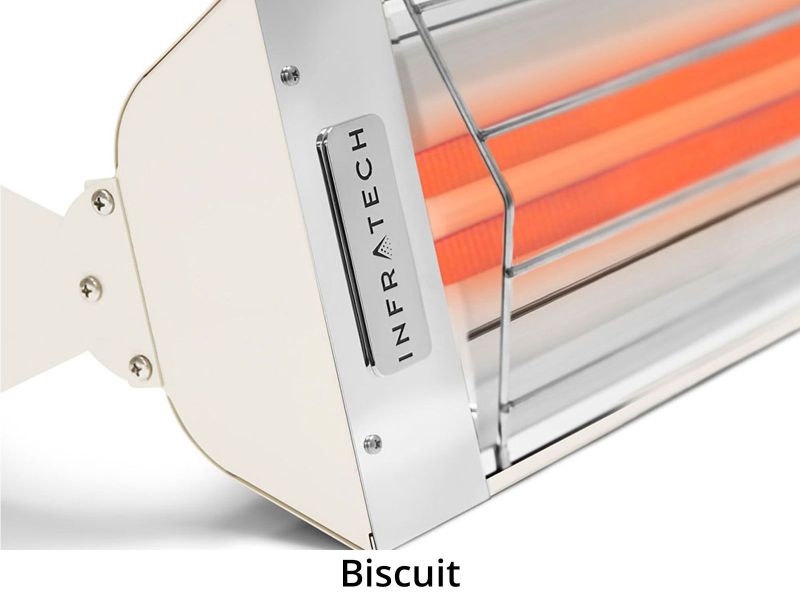 Infratech WD-series Dual Element Electric Heater 4000 Watts, 39&quot; wide