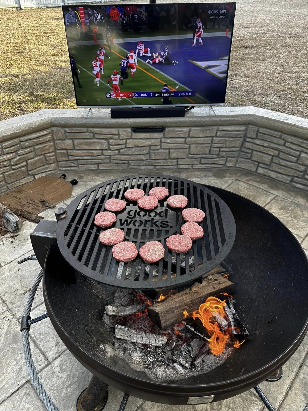 Good Works Fire Pit Cook Top