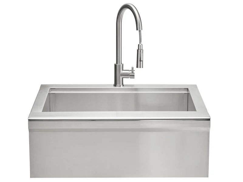 Coyote 30&quot; Farmhouse Sink &amp; Faucet