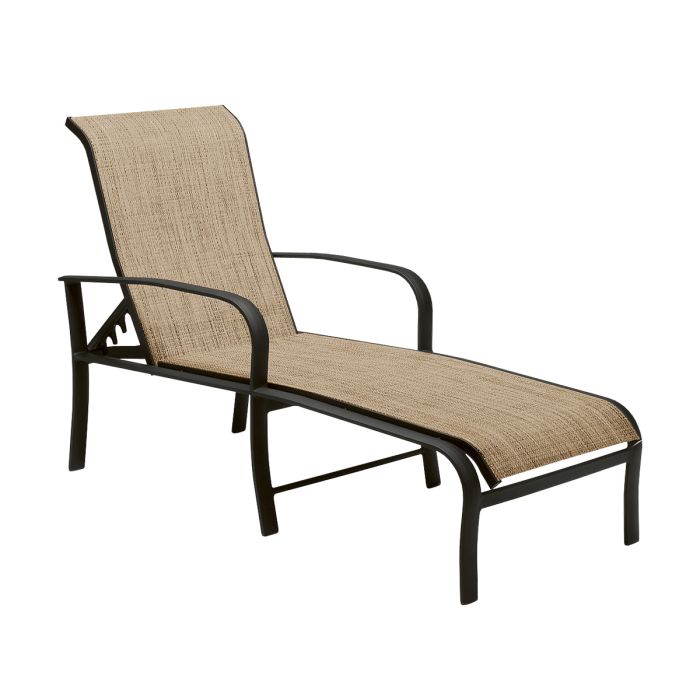 Landings Sling Adjustable Chaise Lounge - Stackable