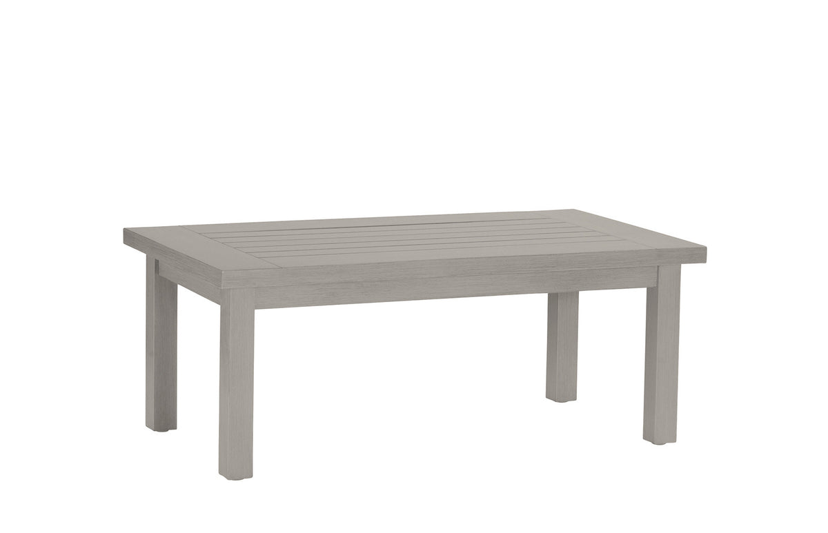 Club Aluminum Rectangular Coffee Table (48&quot; x 22.5&quot;)