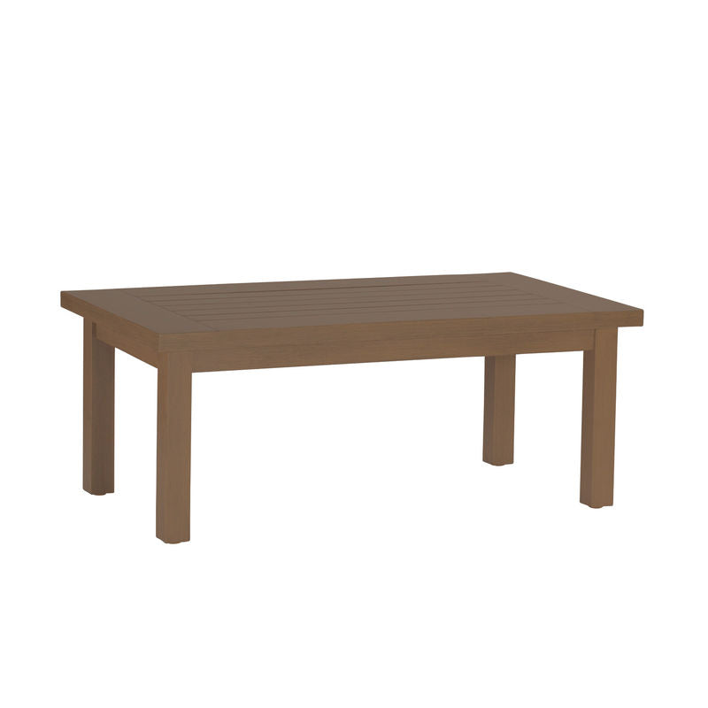 Club Aluminum Rectangular Coffee Table (48&quot; x 22.5&quot;)