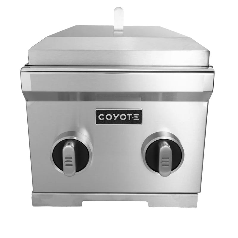 Coyote 12" Built-In Gas Double Side Burner
