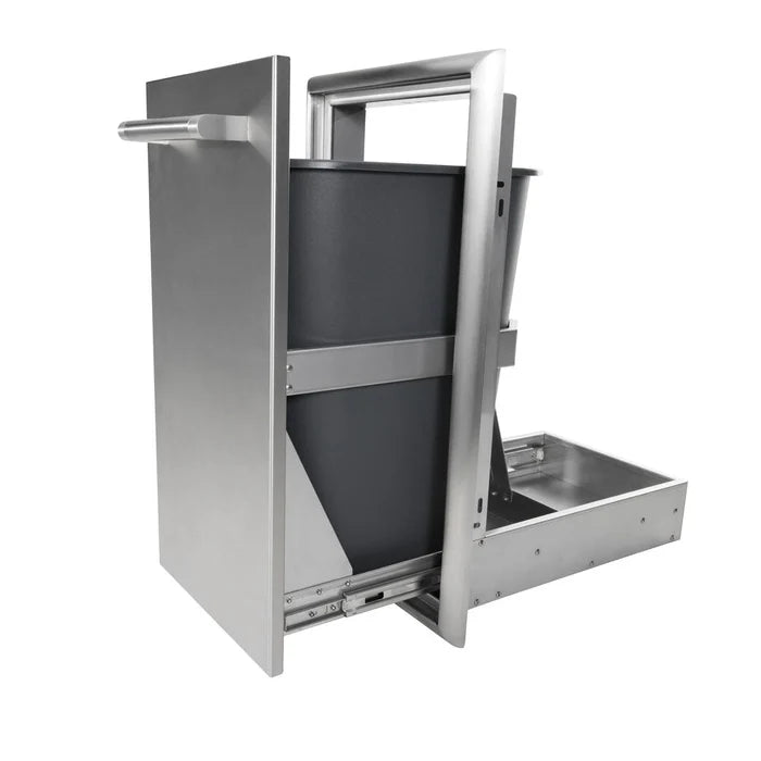 Coyote 14&quot; Single Pull Out Trash and Recycle