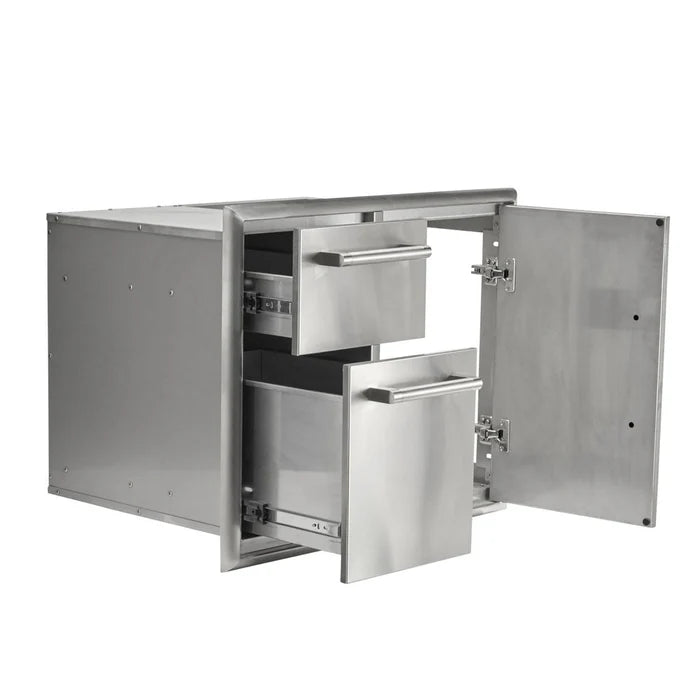 Coyote 31&quot; Access Door &amp; Double Drawer Combo