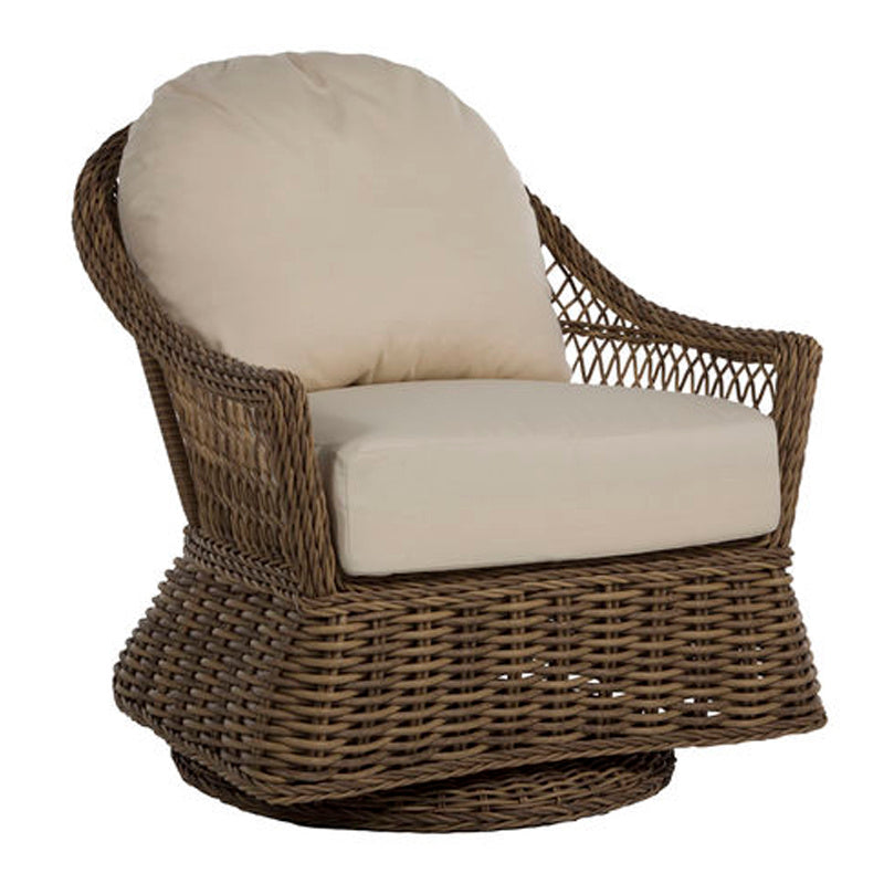 Soho Woven Swivel Glider