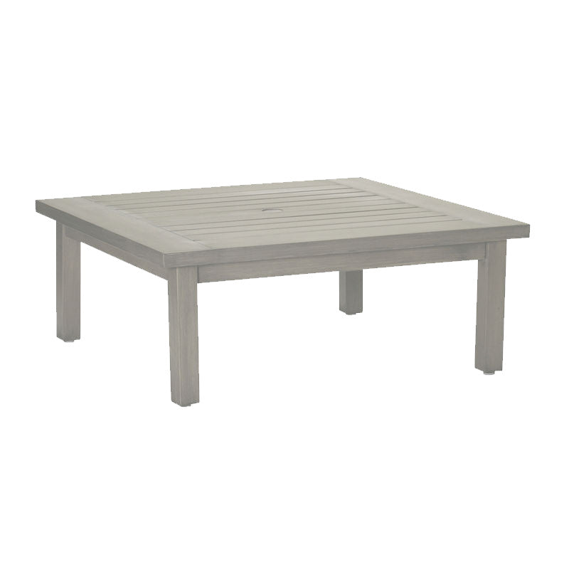 Club Aluminum Square Coffee Table