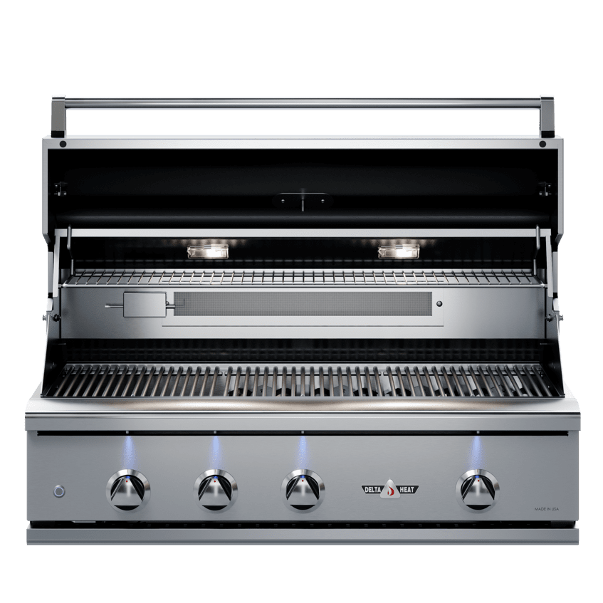 Delta Heat 38&quot; Gas Grill with Infrared Rotisserie and Sear Zone - D Model
