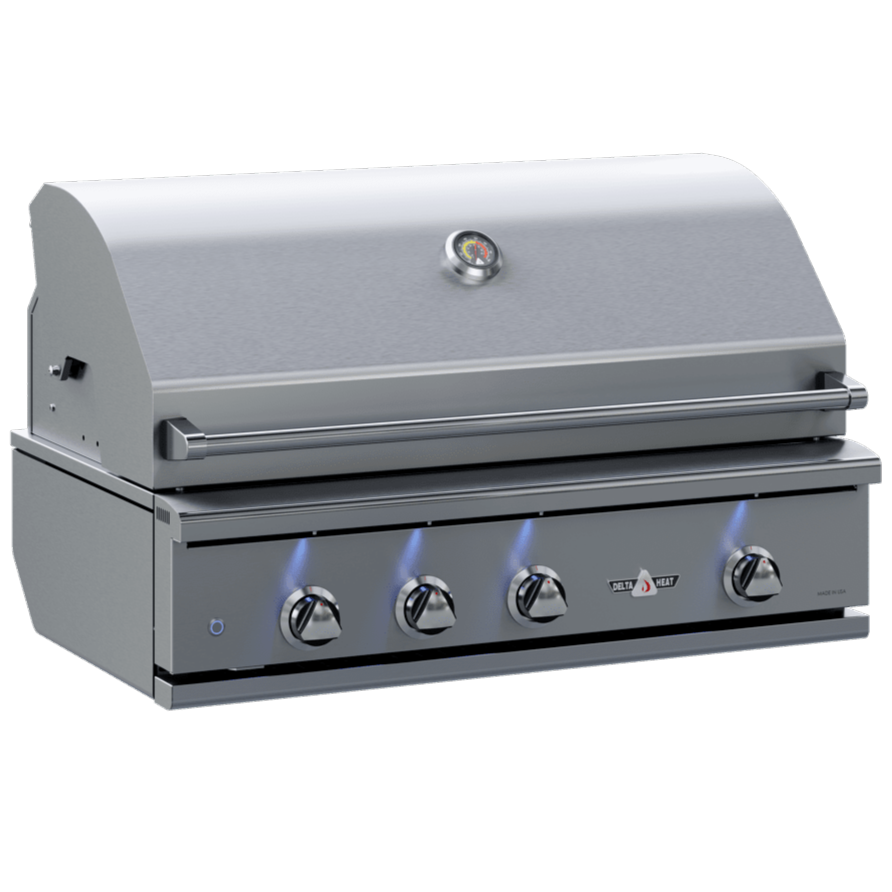 Delta Heat 38&quot; Gas Grill with Infrared Rotisserie and Sear Zone - D Model
