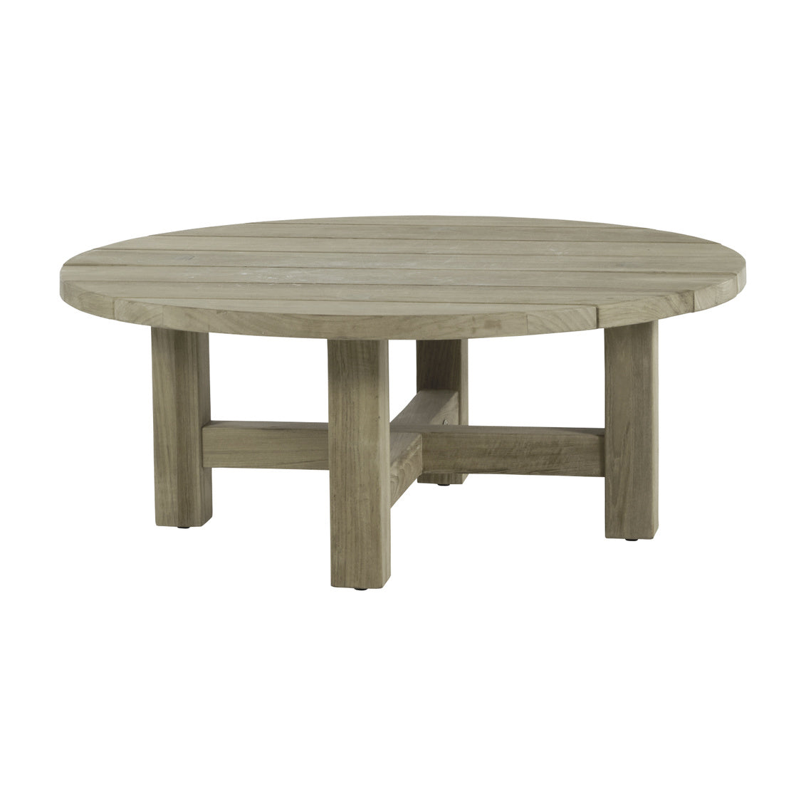 Croquet Teak 40&quot; Round Coffee Table