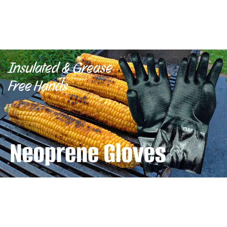 Butcher BBQ Heat Resistant Neoprene Gloves