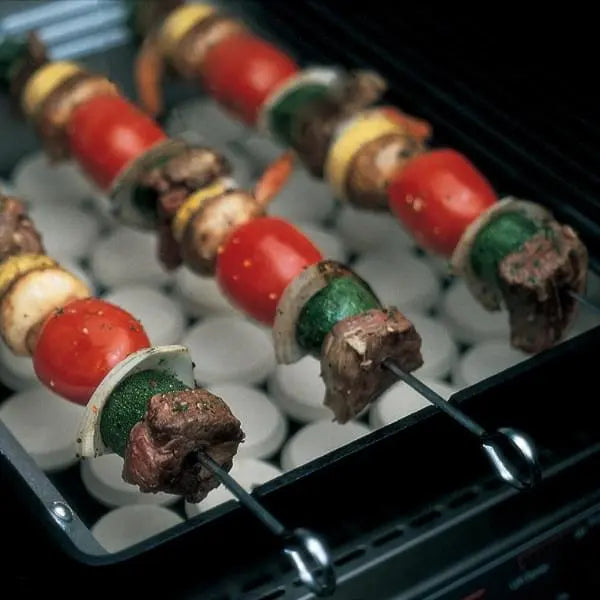 MHP Tri-Burn Series W3G4DD Gas Grill with Drop Down Shelves