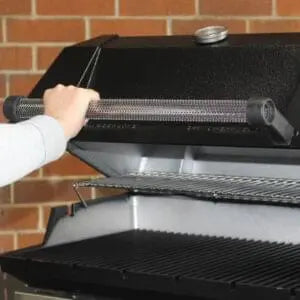 MHP WNK Gas Grill with Drop Down Shelves