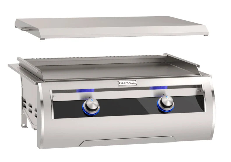Fire Magic Echelon E660i Griddle with Black Glass Control Panel