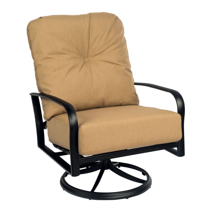 Fremont Cushion Big Man&#39;s Swivel Rocking Lounge Chair