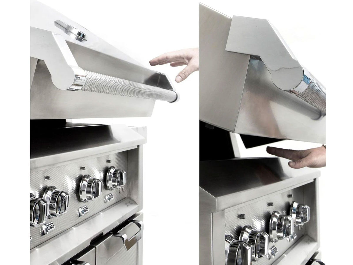 30″ Hestan Outdoor Built-In Grill (2 TRELLIS BURNERS)