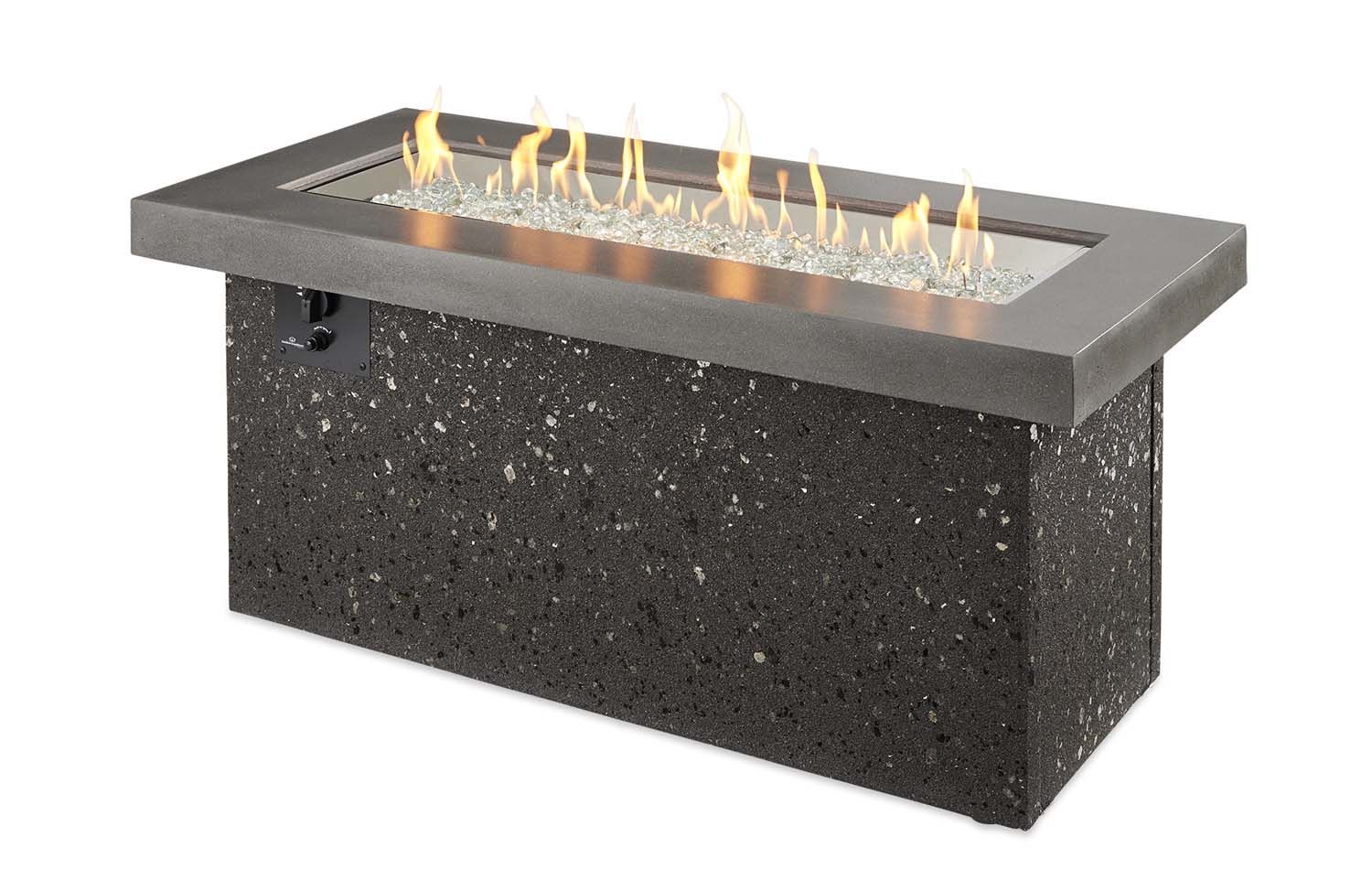 Outdoor Greatroom Grey Key Largo Fire Table