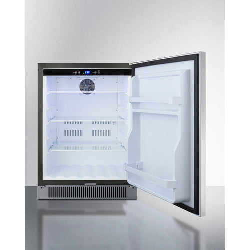 Summit 24&quot; Wide Built-In Outdoor All-Refrigerator-SPR623OSCSS