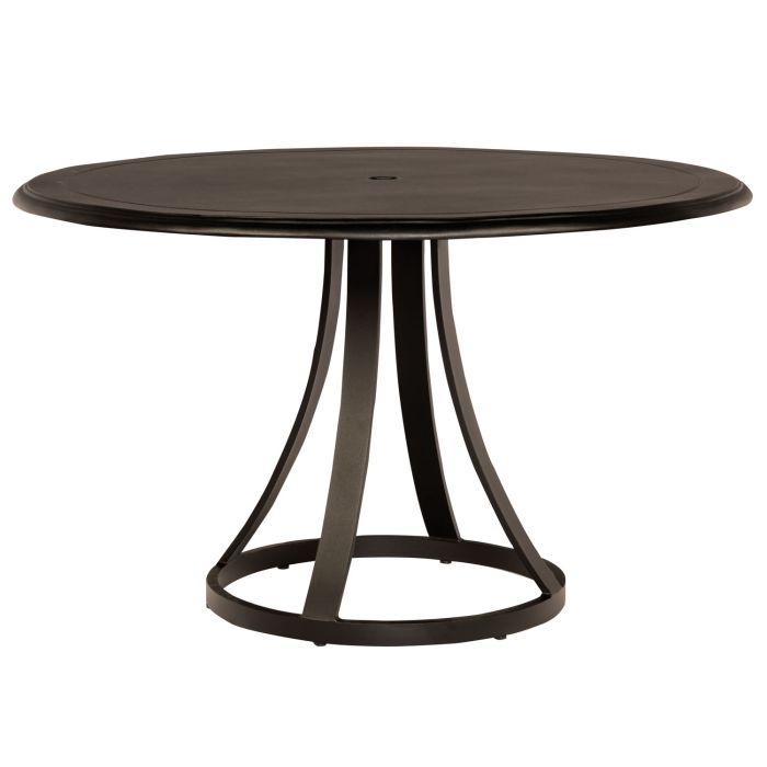 Solid Cast Mainstreet Round Dining Umbrella Table