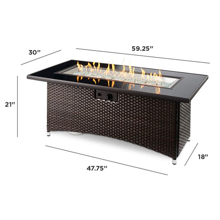 Outdoor Greatroom Balsam Montego Fire Table
