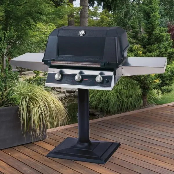 MHP Hybrid Series WHRG4DD Gas Grill with Drop Down Shelves
