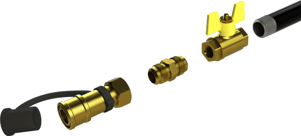 Halo Natural Gas Conversion Kit