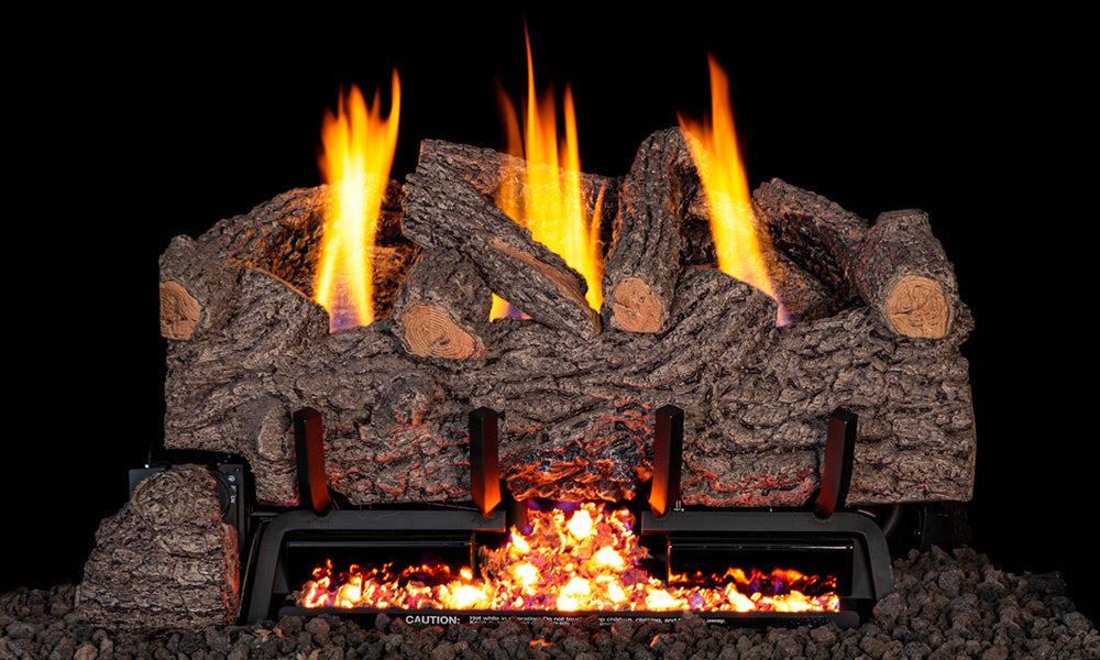 RHP Vent Free Gnarled Split Oak Standard Gas Logs