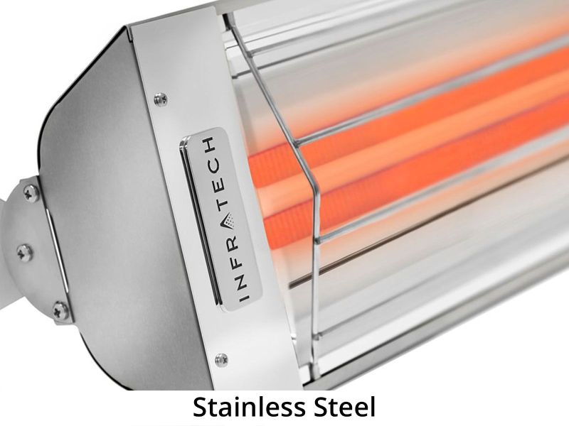 Infratech WD-series Dual Element Electric Heater 4000 Watts, 39&quot; wide