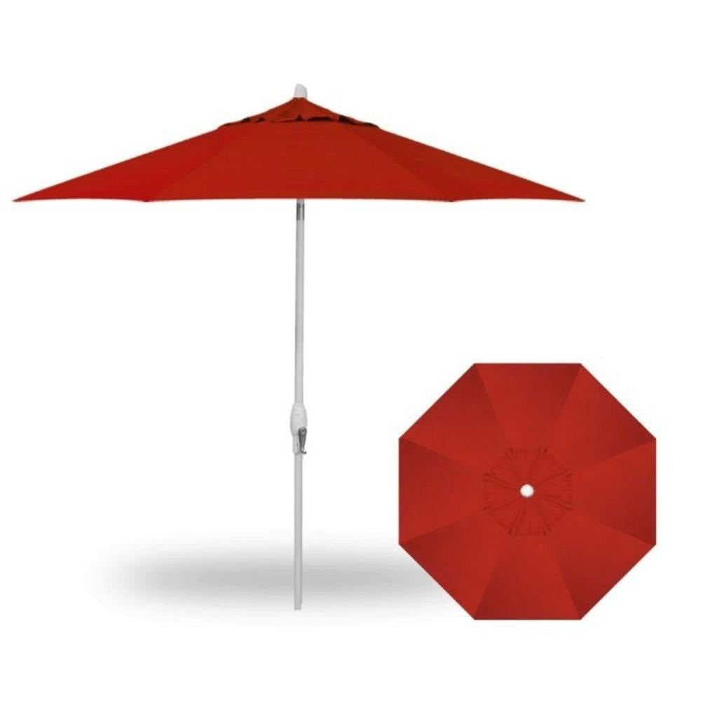 Treasure Garden 9' Auto Tilt Umbrella (Single Wind Vent)