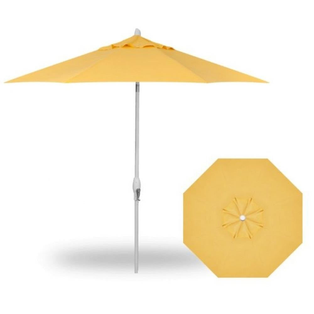 Treasure Garden 9' Auto Tilt Umbrella (Single Wind Vent)