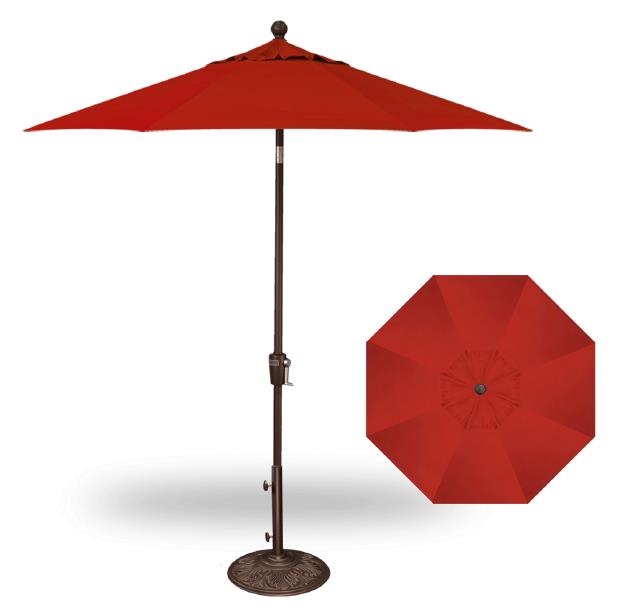 Treasure Garden 9&#39; Glide Tilt Umbrella