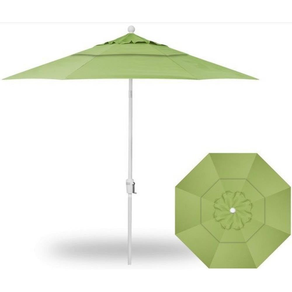 Treasure Garden 9&#39; Push Button Tilt Umbrella with Dual Wind Vent