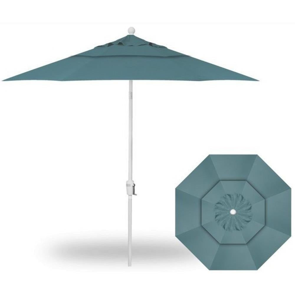 Treasure Garden 9&#39; Push Button Tilt Umbrella with Dual Wind Vent